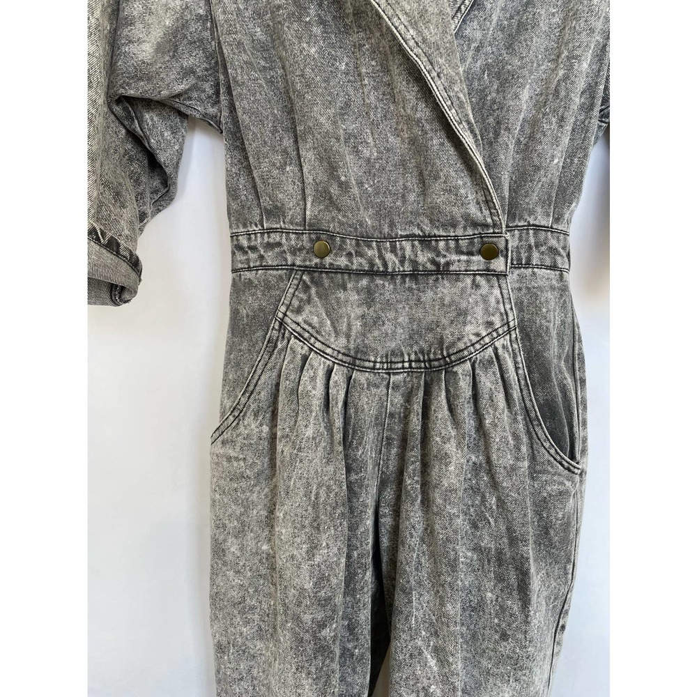 Vintage Gray Jumpsuit - Picture 5 of 9